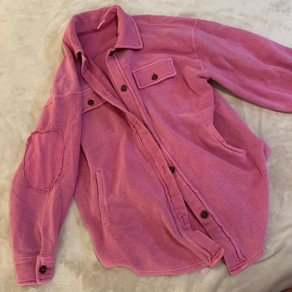 Free People Pink Knit Top